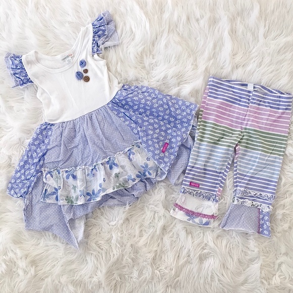 naartjie Other - Naartjie Kids two piece ruffle outfit size 4 years